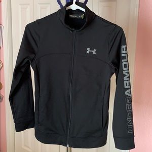 Boys Under Armour Zip up Sweat Jacket